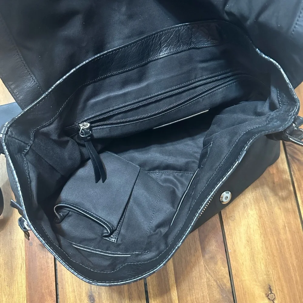 Coach Black Leather Messenger Bag 70226